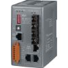 5-Port Real-time Redundant Ring Switch with 2-Fiber Port (Single Mode, SC Connector)ICP DAS